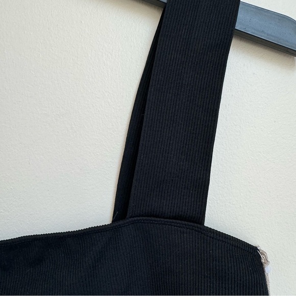 A. New. Day. Cropped Ribbed Elastic Stretch Tank Top - Picture 4 of 9